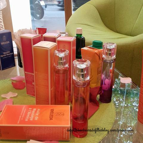 Découverte des soins Weleda lors du Weleda Bioty tour