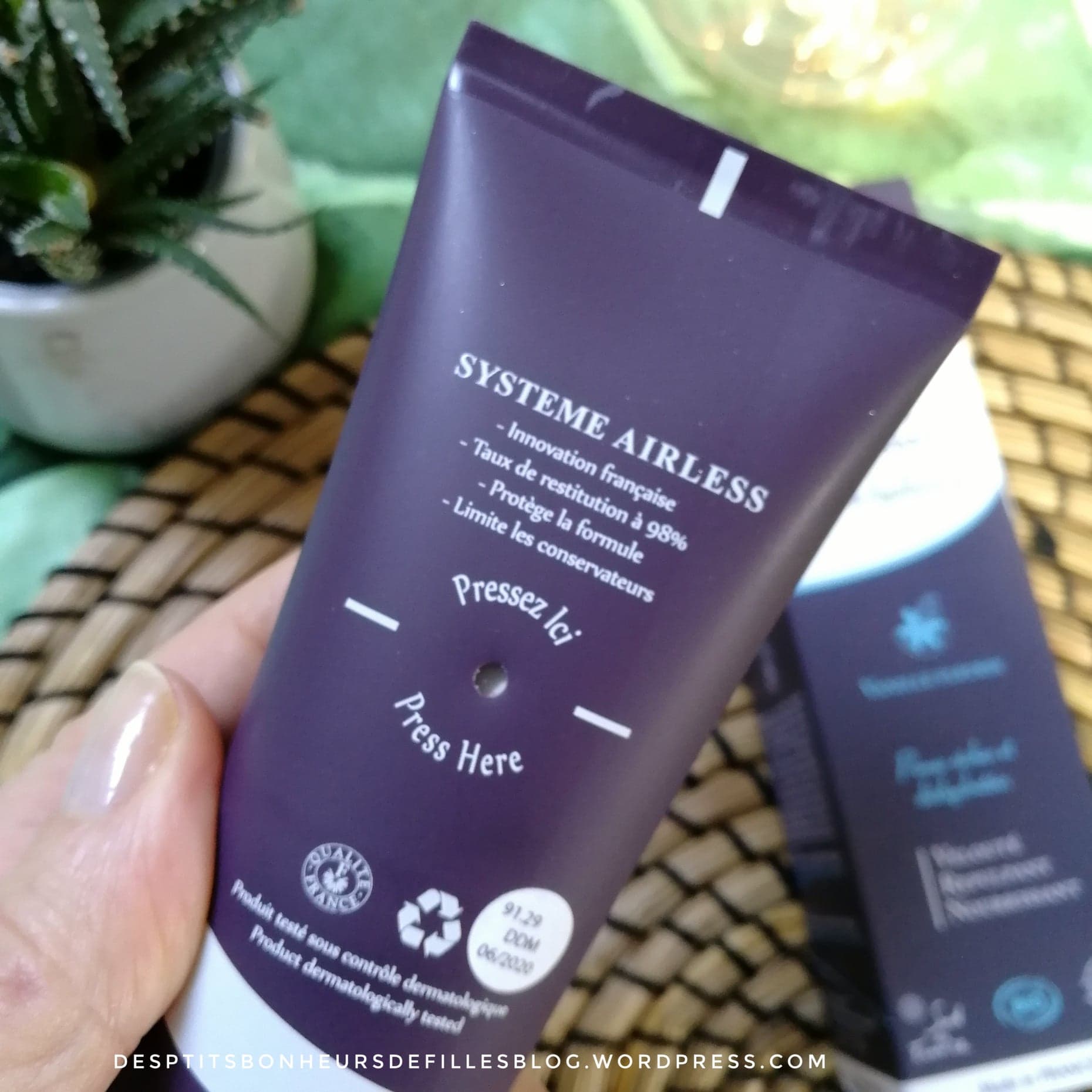 Nouveau conditionnement , le tubairless