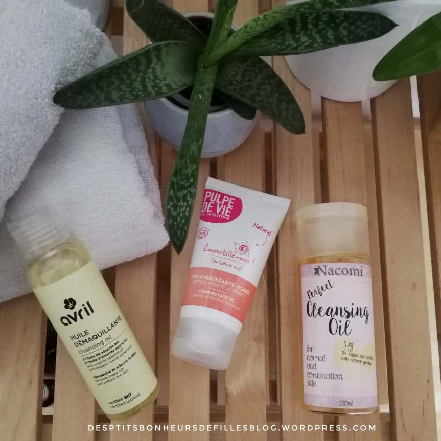 Huiles démaquillantes bio tout type de peau