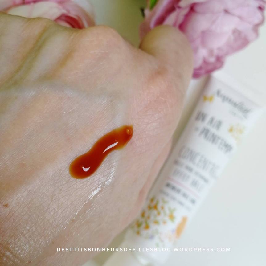 aquatéal un air de printemps sérum teint halé