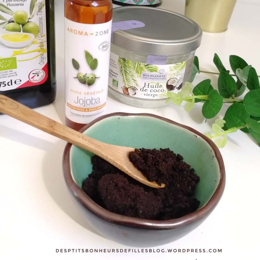 recette exfoliant au café