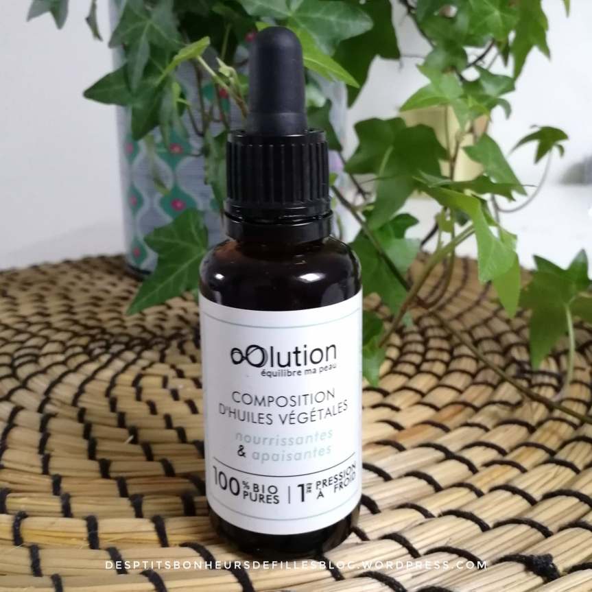 composition d'huiles végétales bio oolution