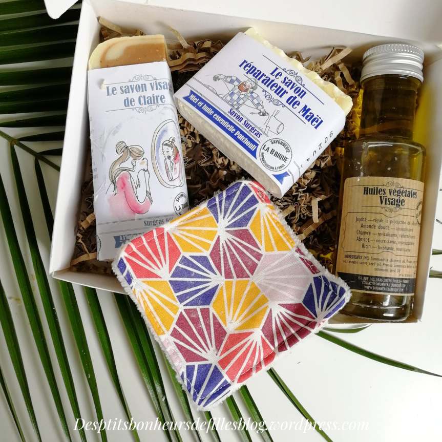mon coffret de cosmétiques naturels savonnerie la brique