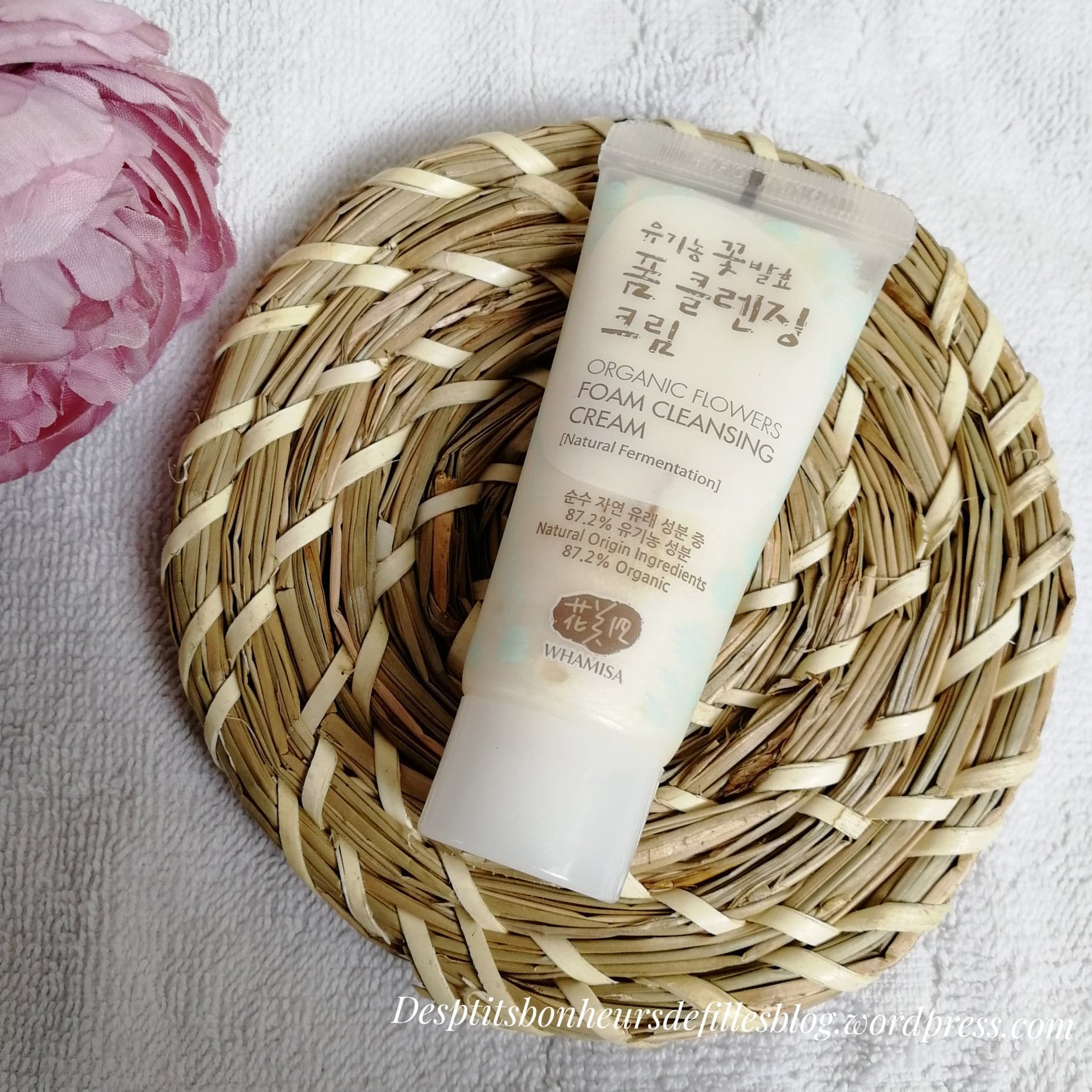 mousse nettoyante bio visage whamisa