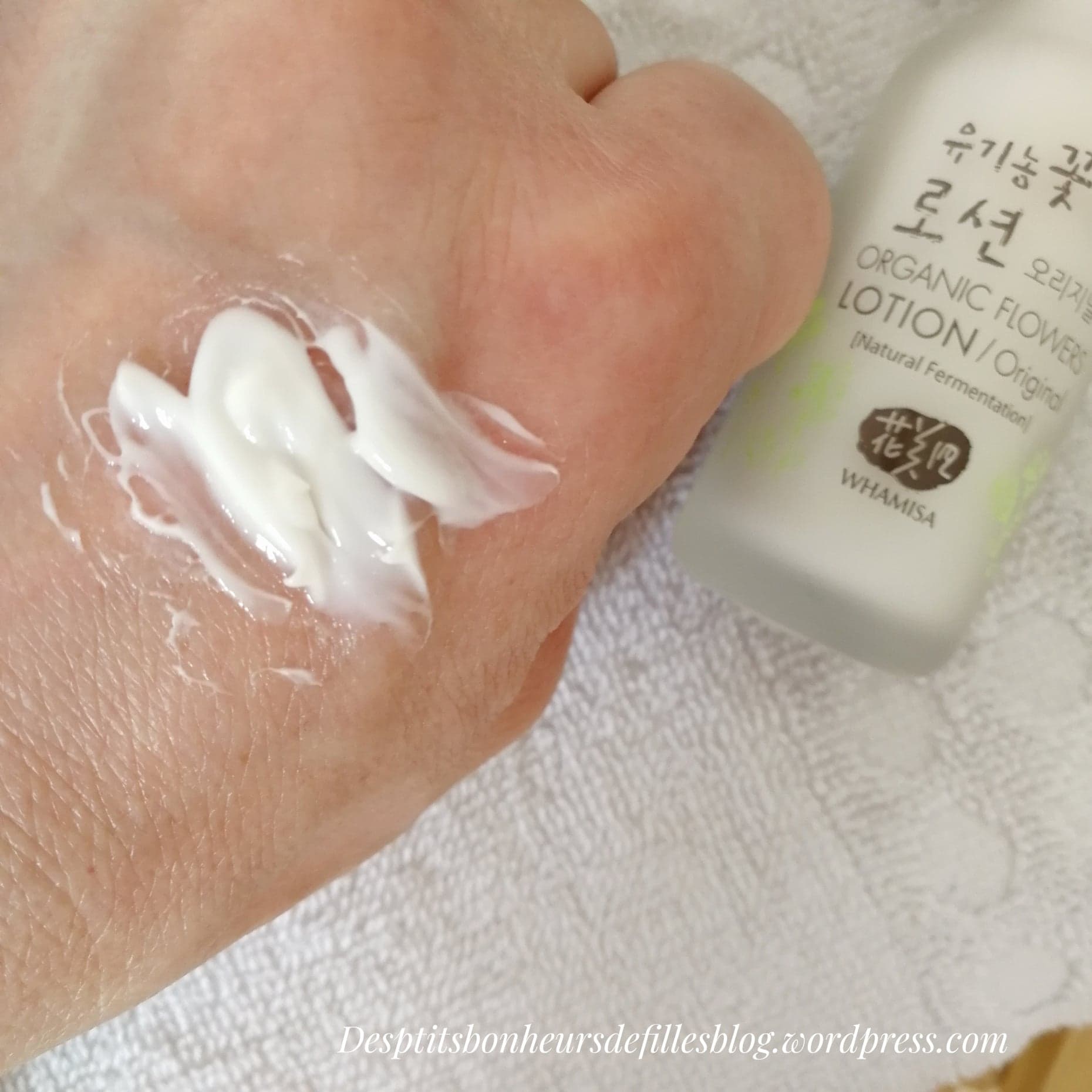 lotion hydratante bio whamisa