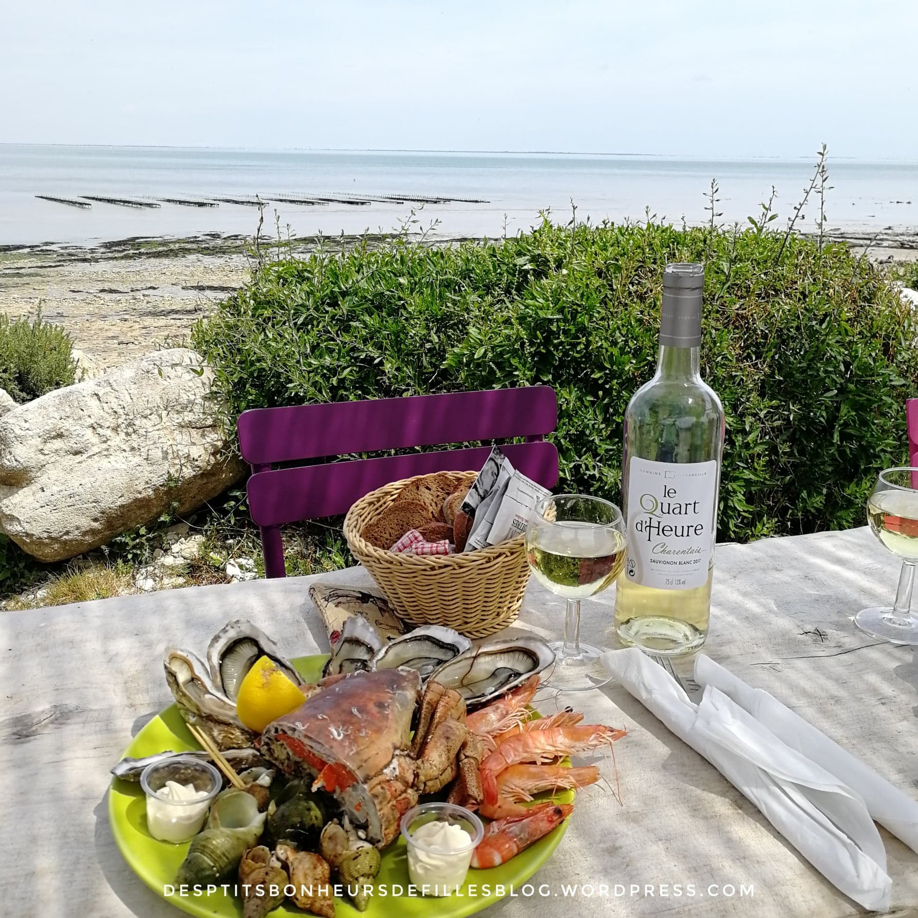 dégustation à re ostrea sur l'ile de ré