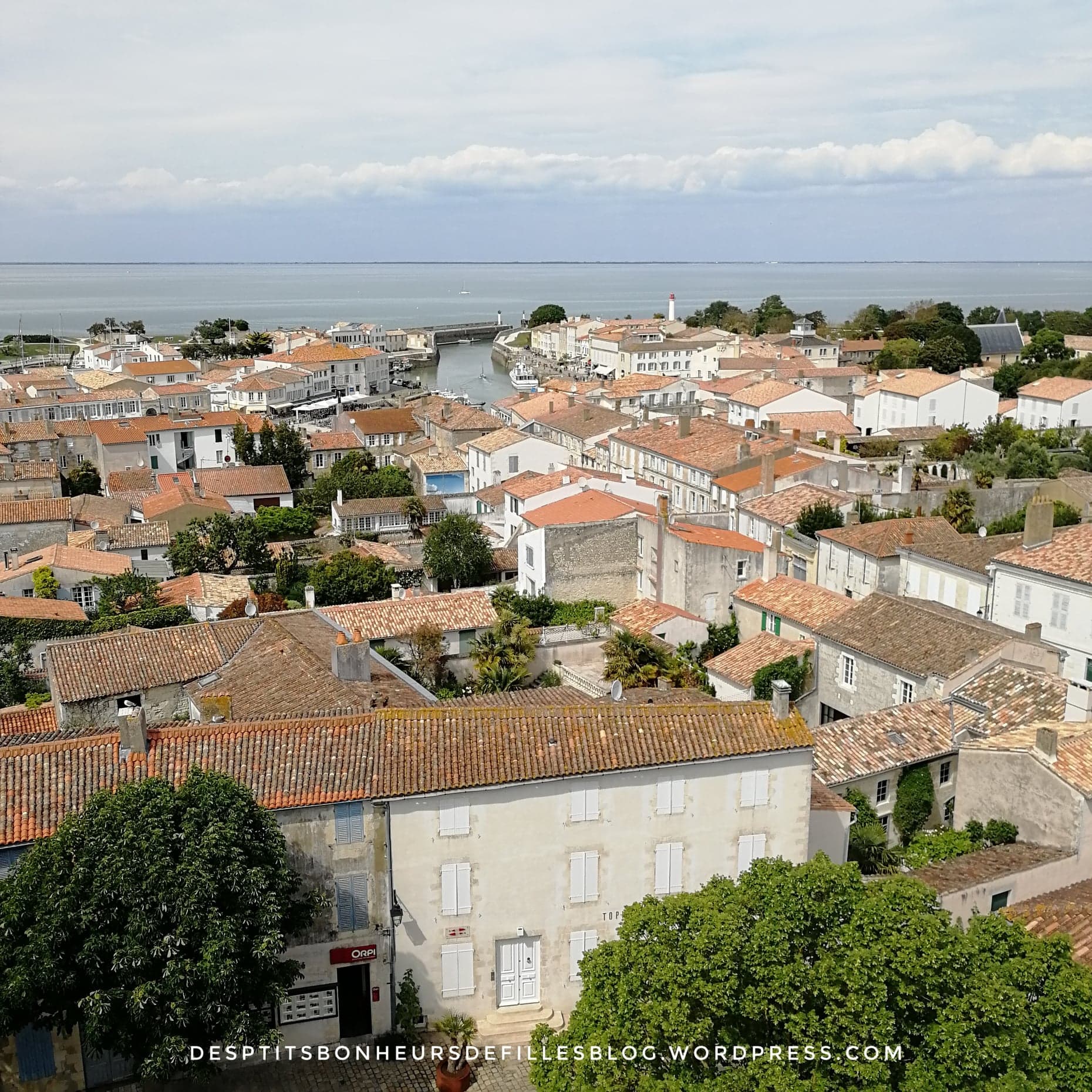 vue de saint Martin depuis le clocher de l'observatoire