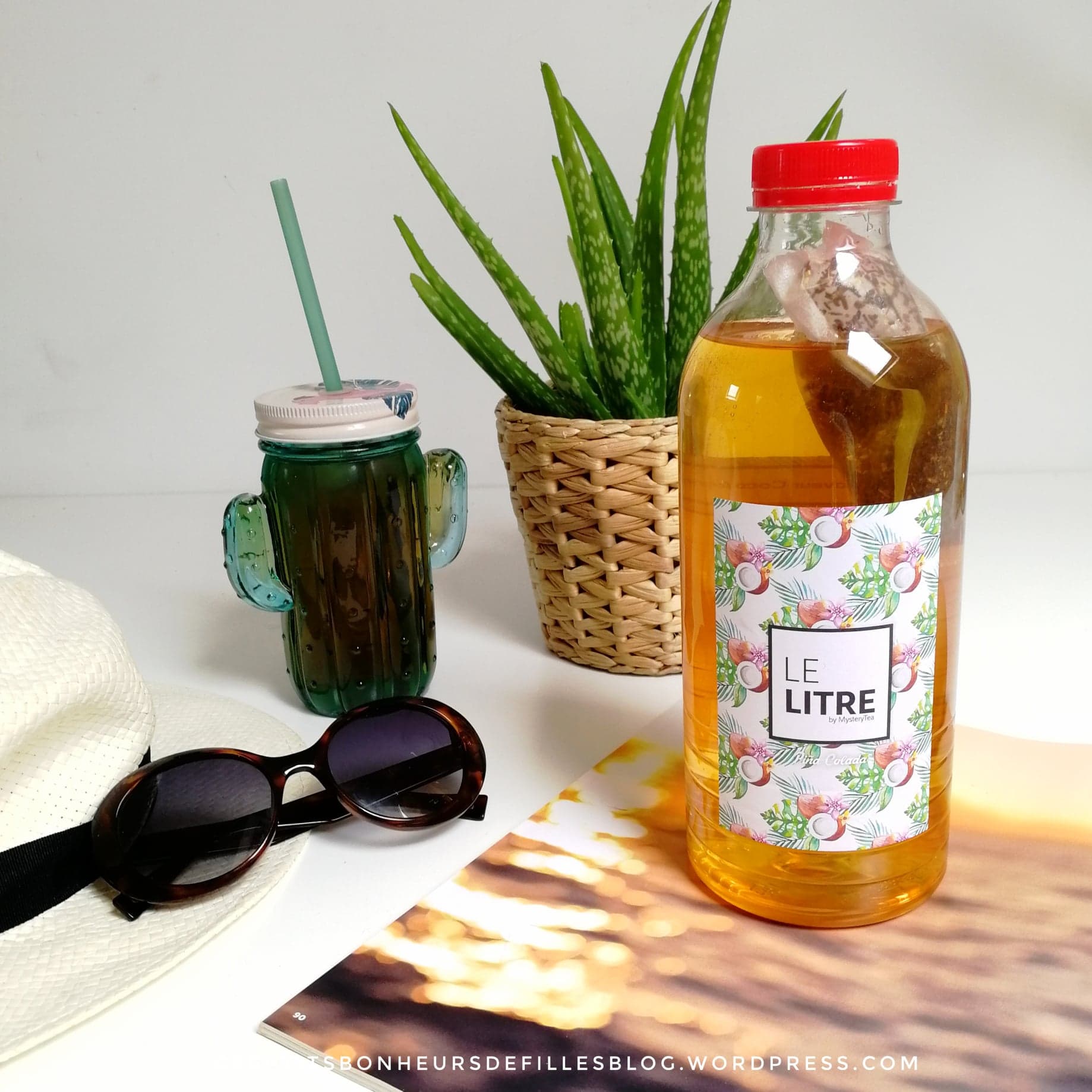 thé glacé red colada mysterytea