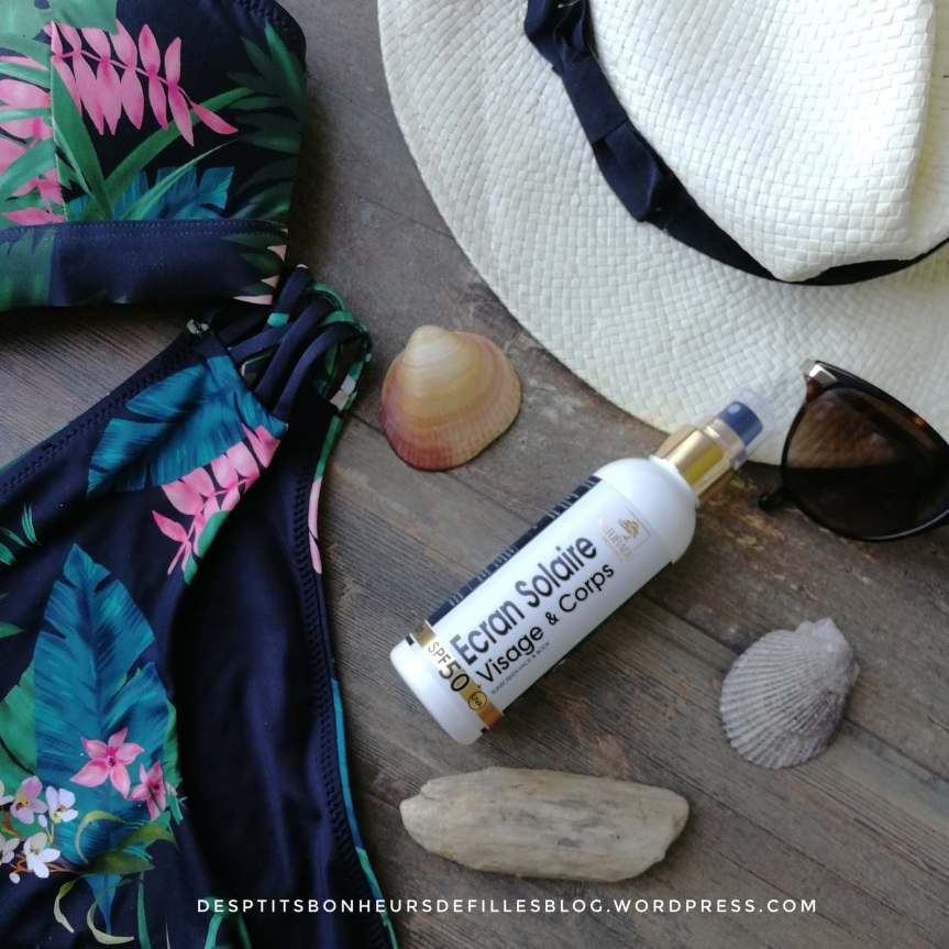 ecran solaire visage et corps naturado