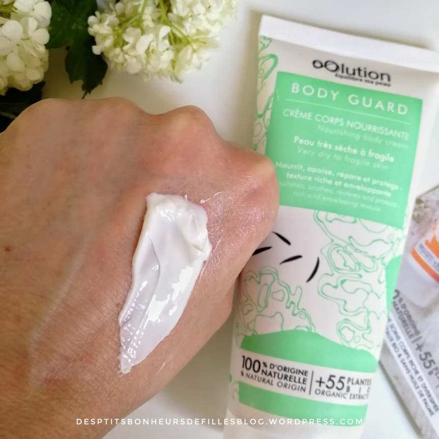 texture crème body guard oolution