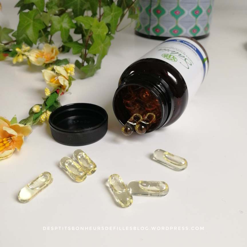 capsules d'huile de périlla salvia