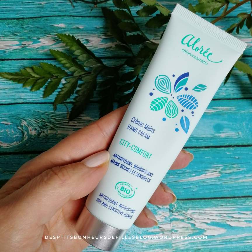 crème mains bio city confort alorée cosmetics