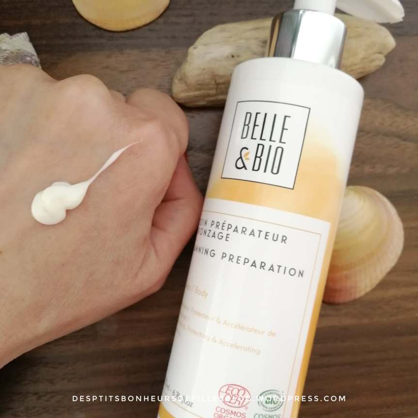 Préparateur de bronzage Belle & bio