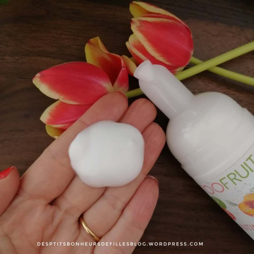 mousse hygiène intime toofruit