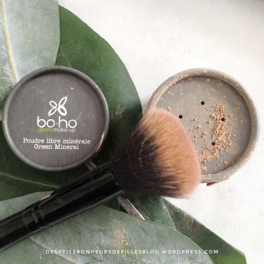 poudre minérale boho green make up