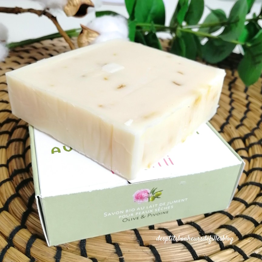 savon khentii olive et pivoine