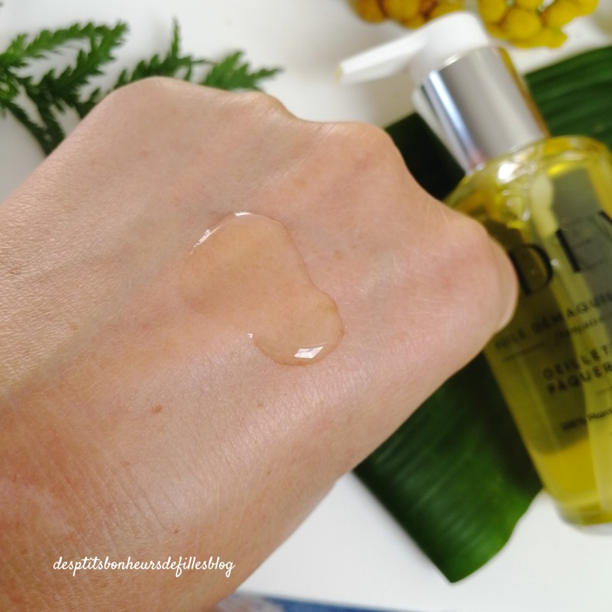test huile démaquillante oden