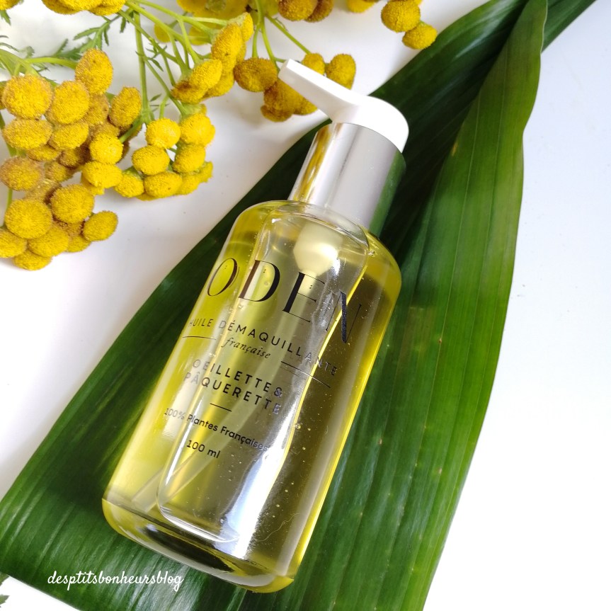 huile démaquillante bio et naturelle