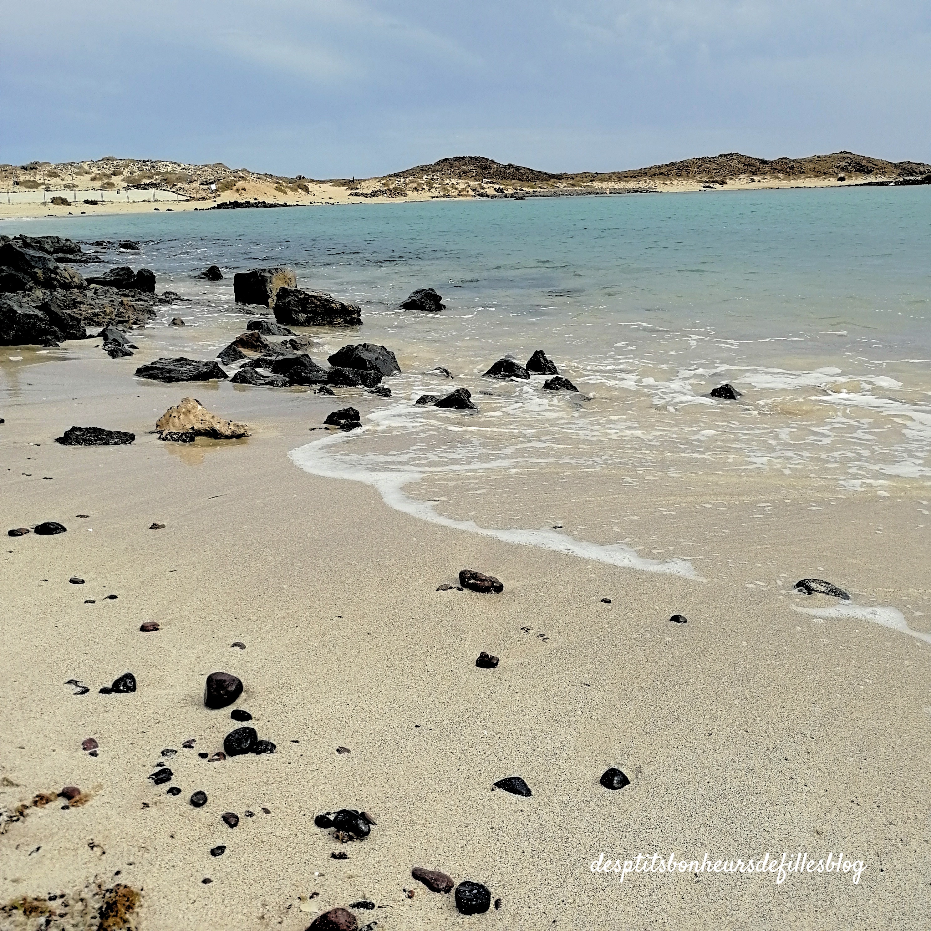 La plage de la conche ile de Lobos fuerteventura