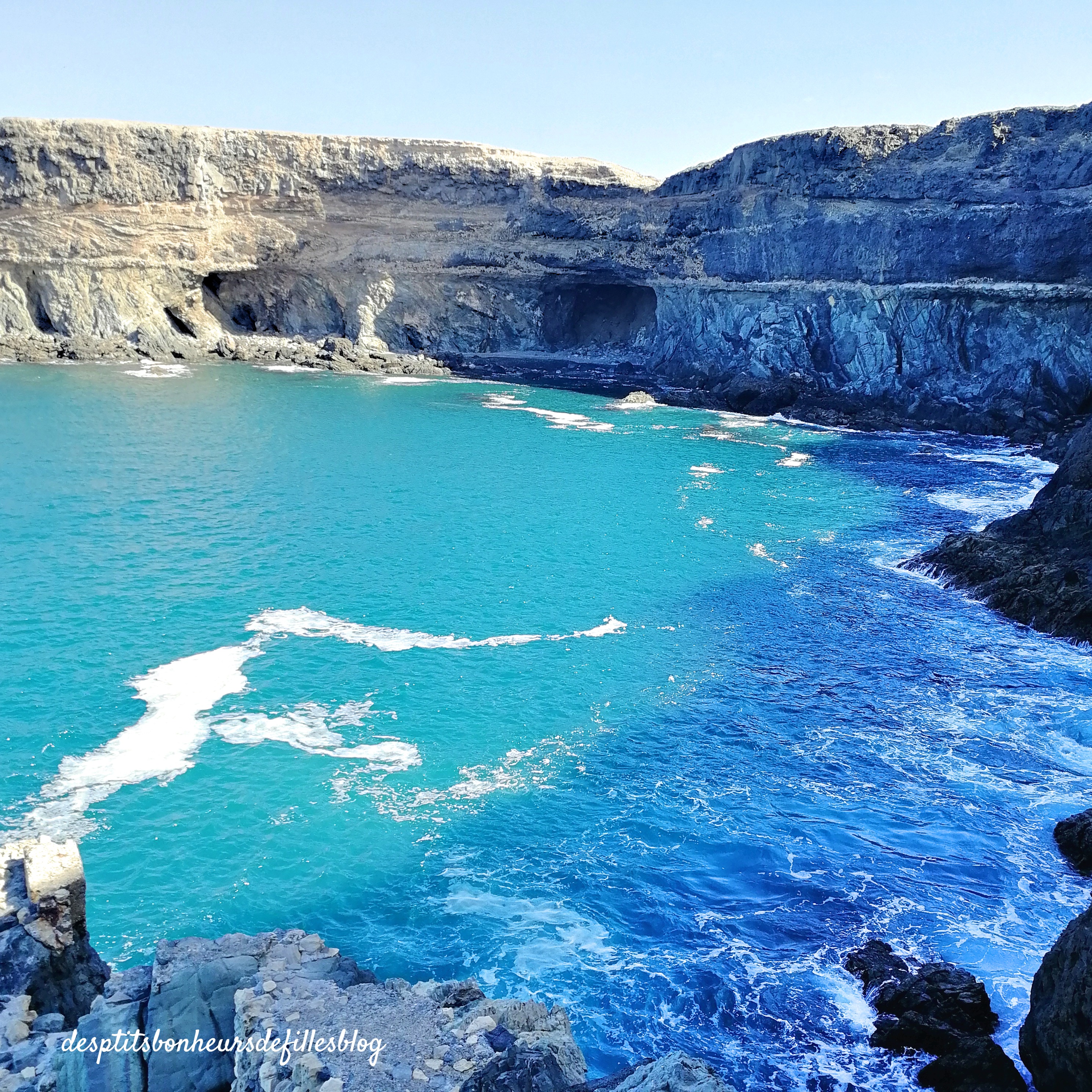 Les falaises d'ajuy Fuerteventura