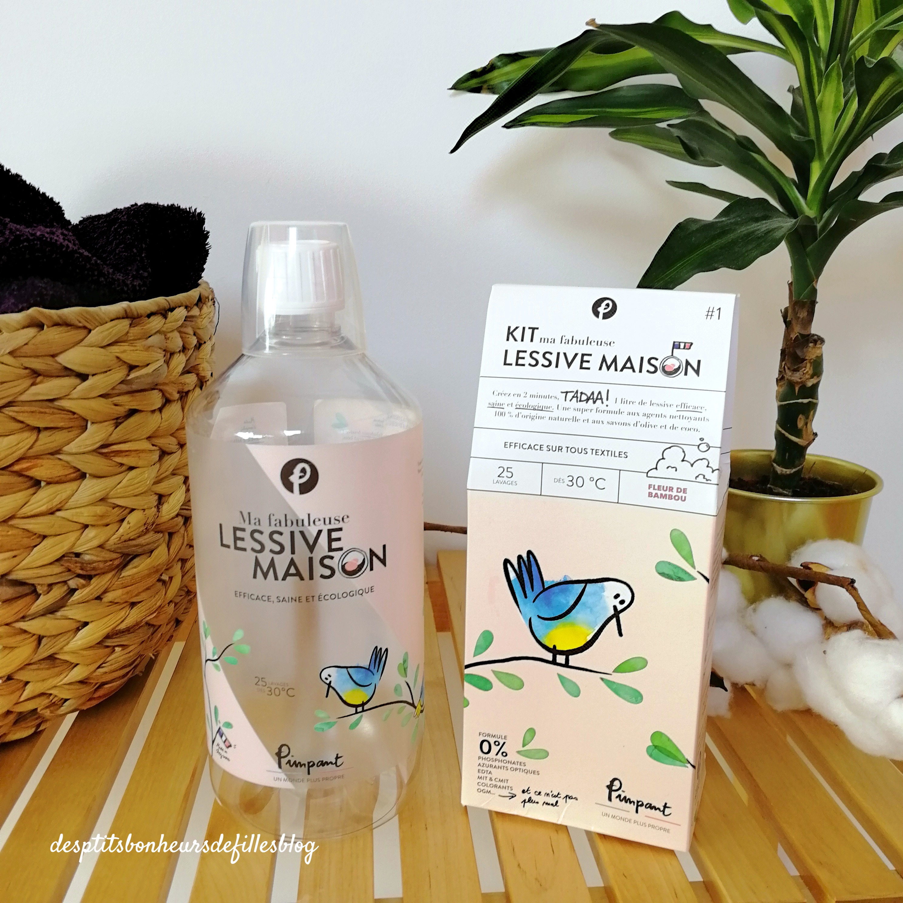 Kit lessive maison pimpant