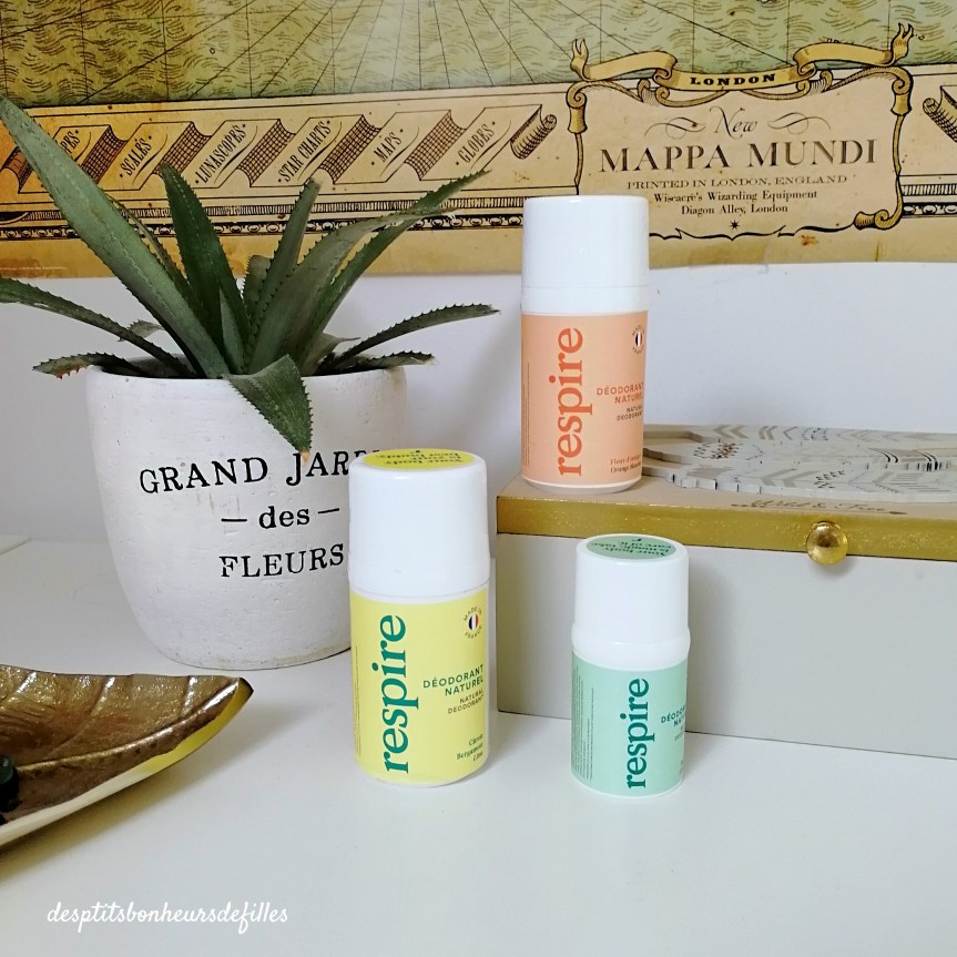 déodorant naturel efficace respire