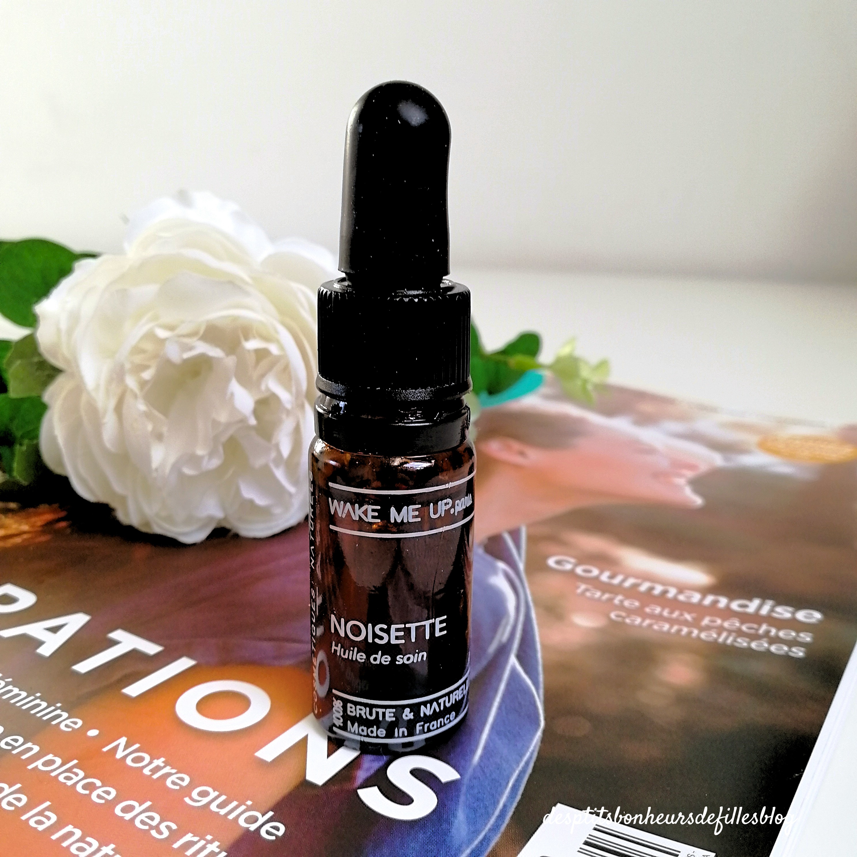 huile de noisette Wake me up paris