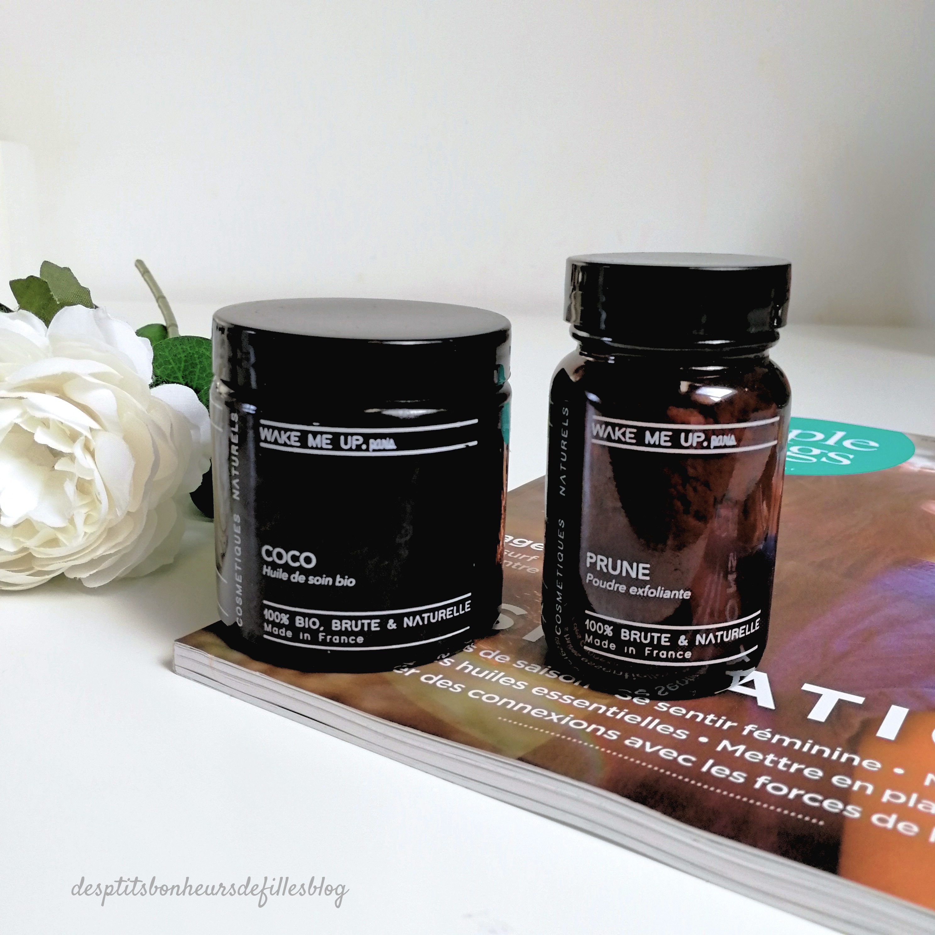 coffret gommage wake me up paris clean beauty