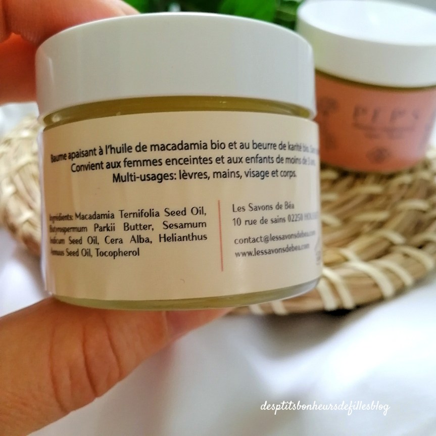 Baume visage et corps sans huile essentielle