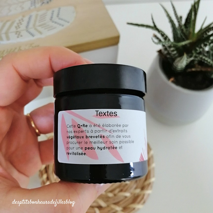 Q.Re programme pour la peau test et avis