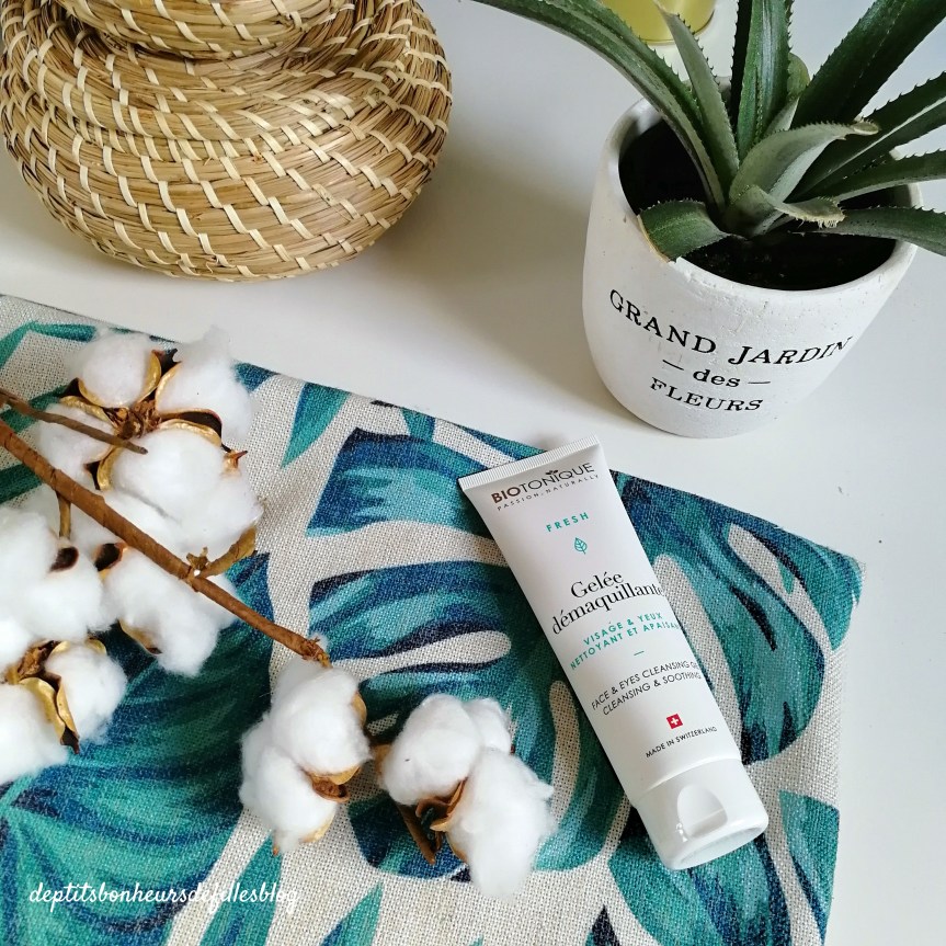 gelée démaquillante et nettoyante visage bio test et avis