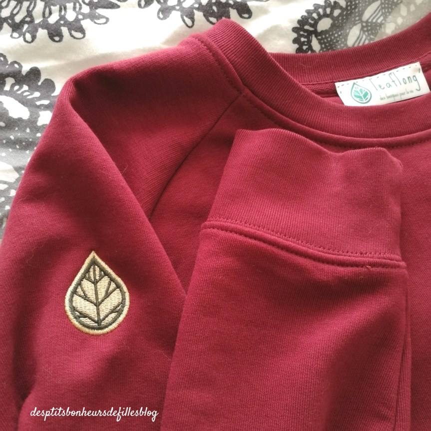 Leaflong code promo sweat hoya pré commande