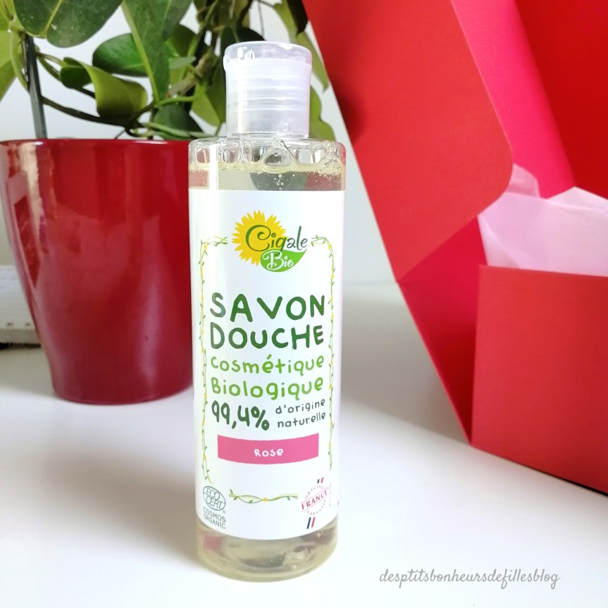 Savon liquide pour la douche bio et naturel Cigale Bio