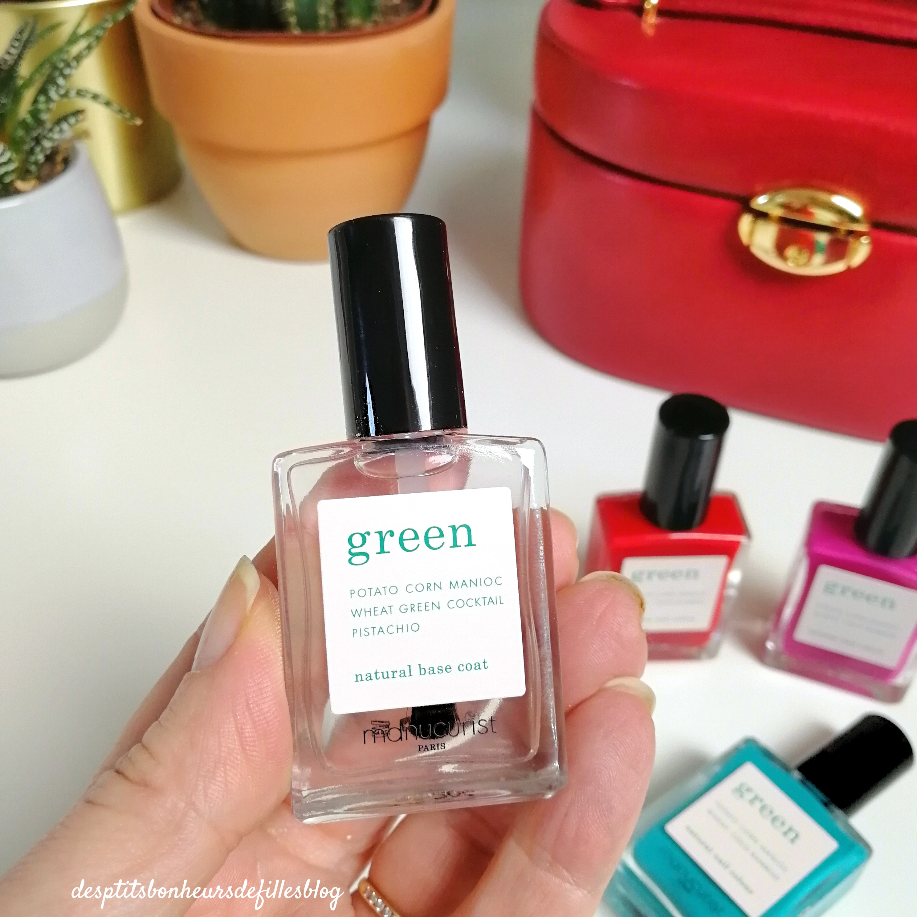 base coat Green Manucurist pour proteger vos ongles