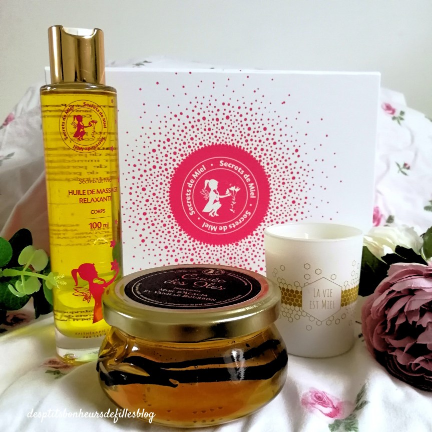 coffret des amoureux du miel idée cadeau Secrets de Miel