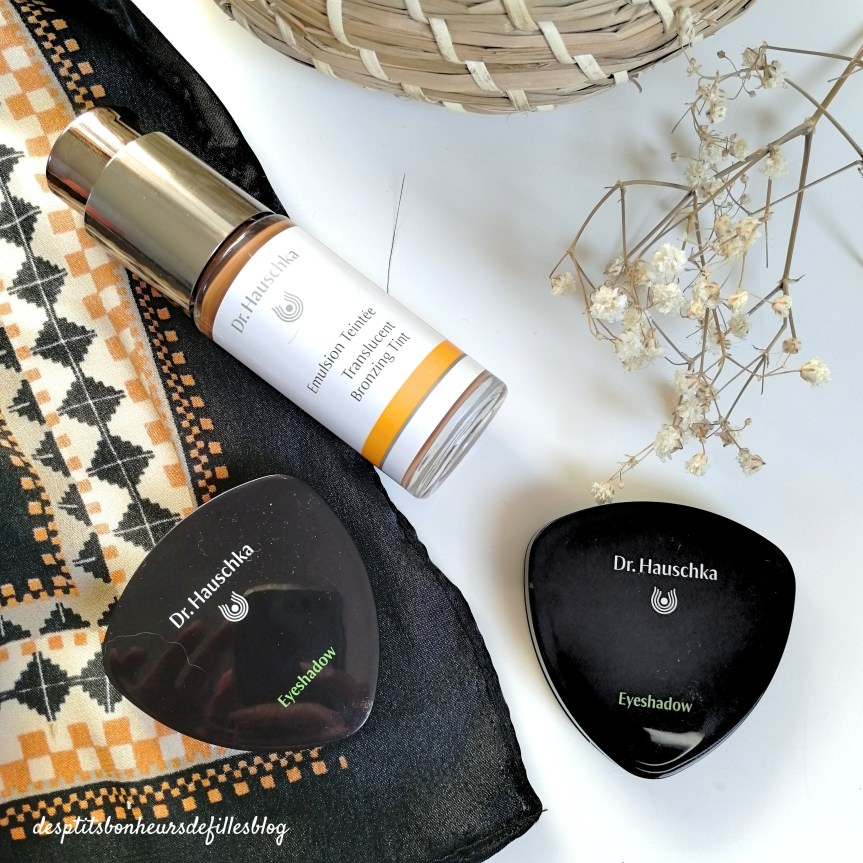 routine maquillage naturelle et bio Dr hauschka