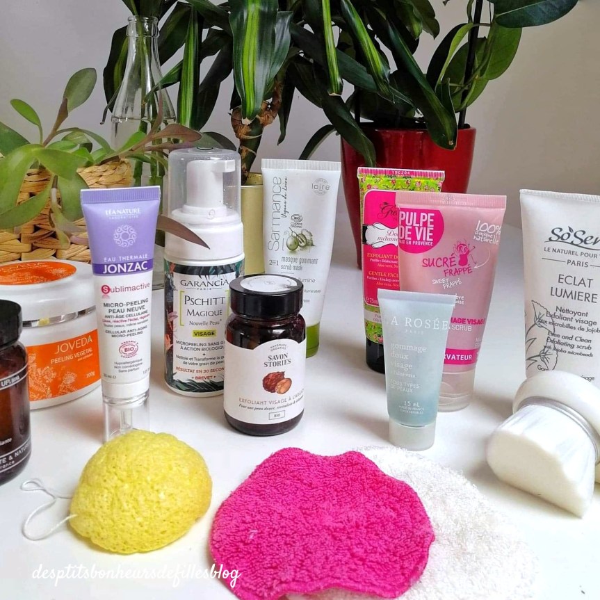 gommage et exfoliant visage quel type de peau ?