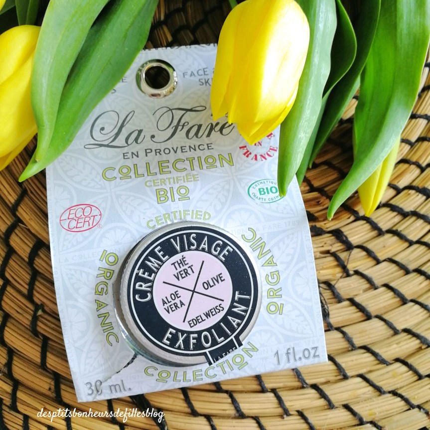 box belle au naturel box bio masque exfoliant la fare