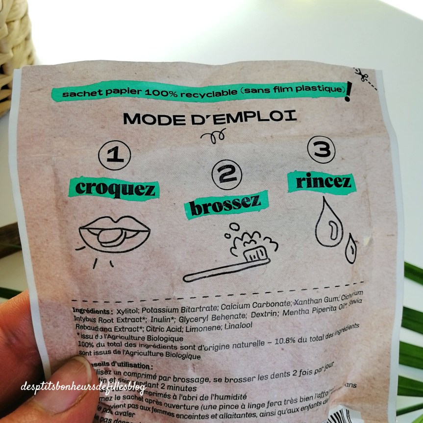 Paos dentifrice  solide a croquer avis