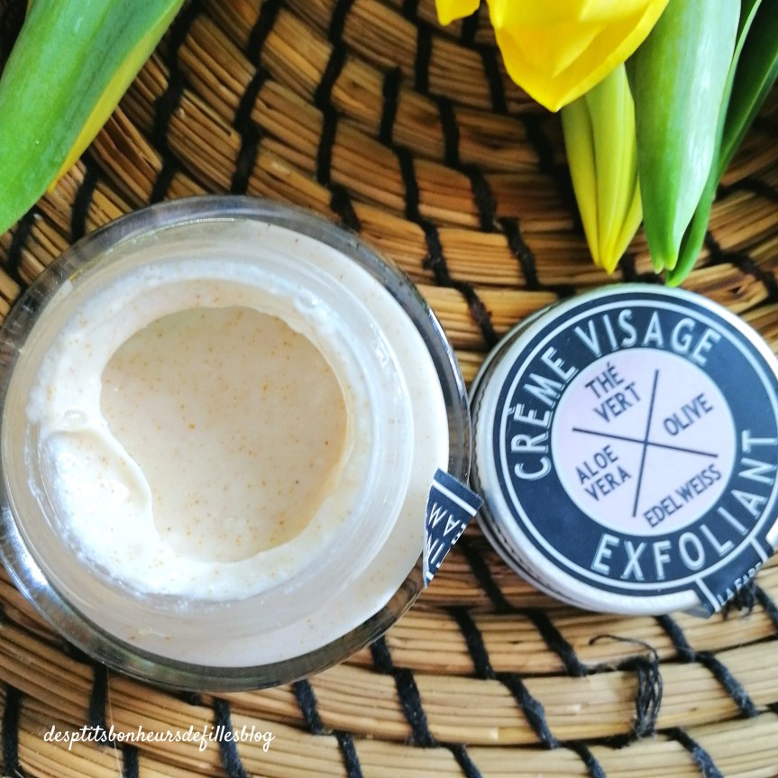 soin visage exfoliant la fare box belle au naturel