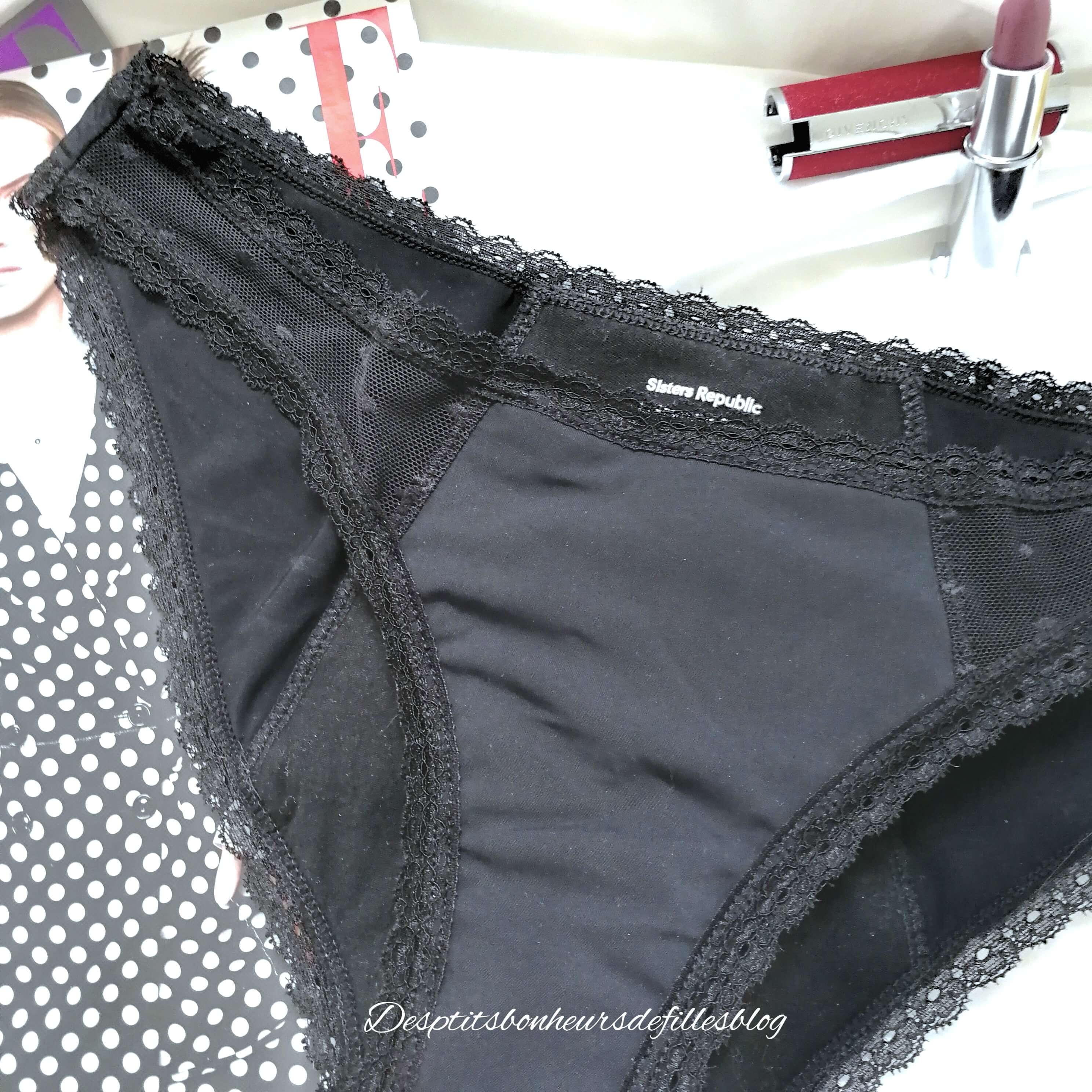 Jolie culotte menstruelle Sister republic