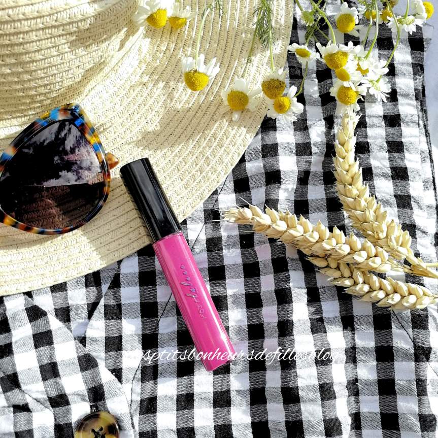 Encre a lèvres bio et vegan rose la lune