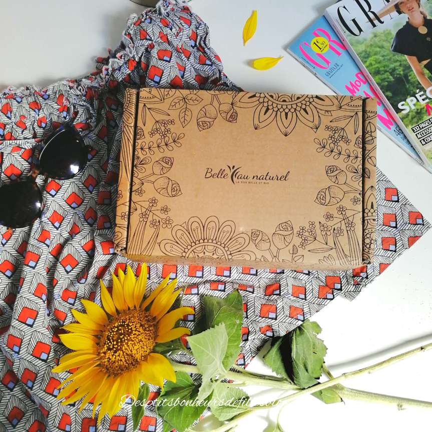 Evasion estivale avec la Box beauté bio Belle au Naturel&nbsp;d&rsquo;Aout