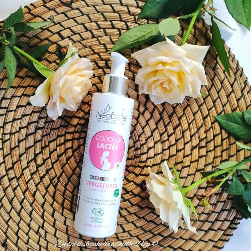 Lait corps bio femme enceinte neobulle trophees cosmebio