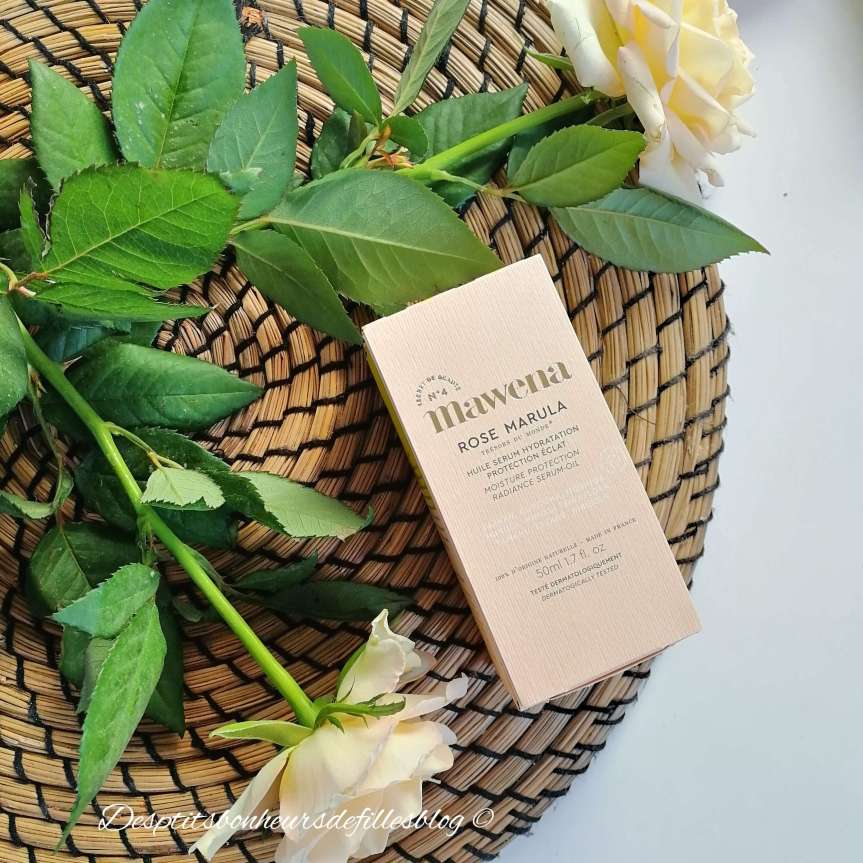 huile visage bio Mawena Rose Marula trophees cosmebio