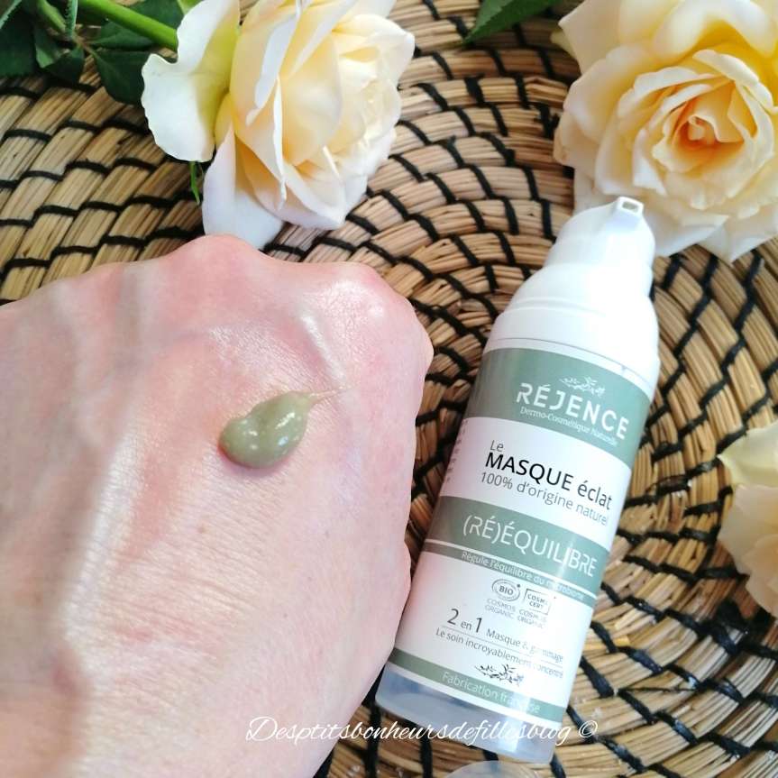 Rejence masque visage bio enzymes de fruits eclat