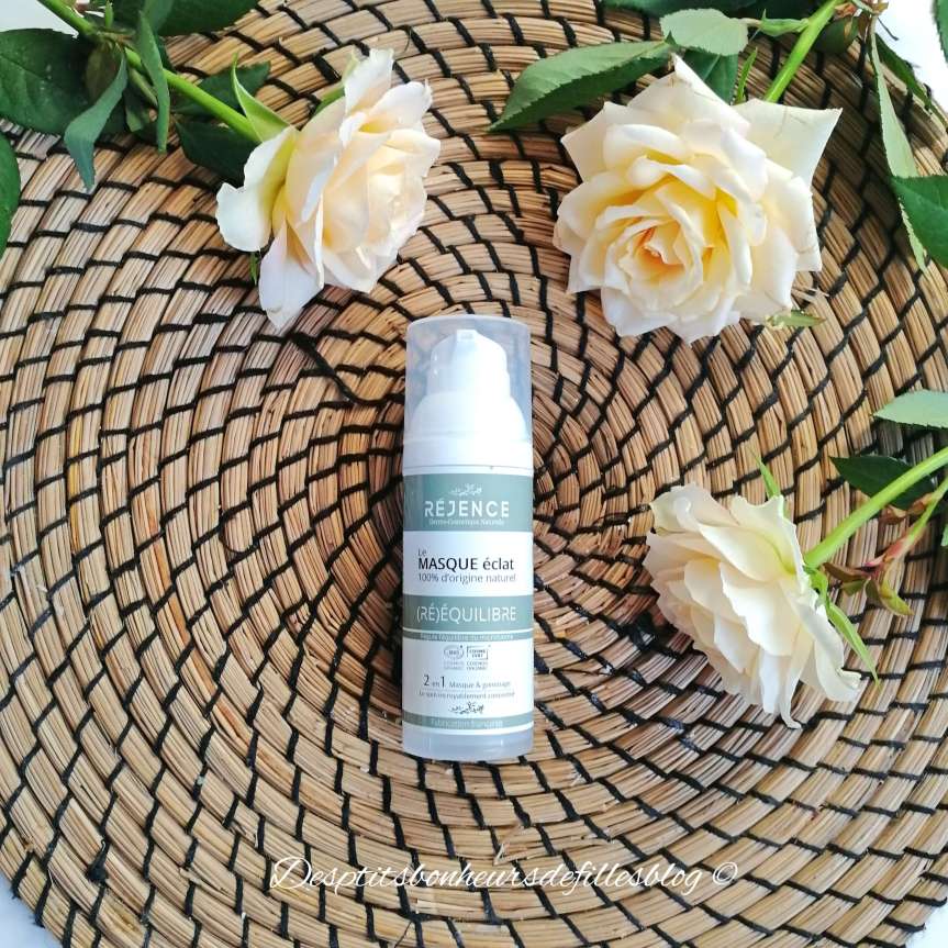 Masque visage enzymatique bio rejence eclat du teint