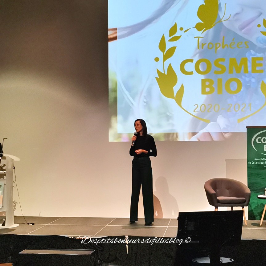 Brune poirson ceremonie des trophées cosmebio 2020 2021 