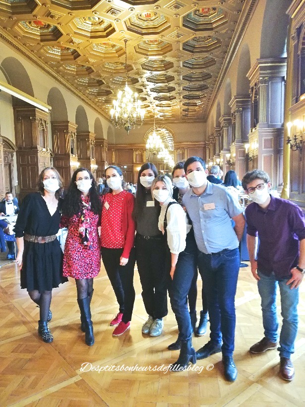 Equipe cosmebio et blogueuses bio lors de la céremonie des trophées de l'excellence cosmetique