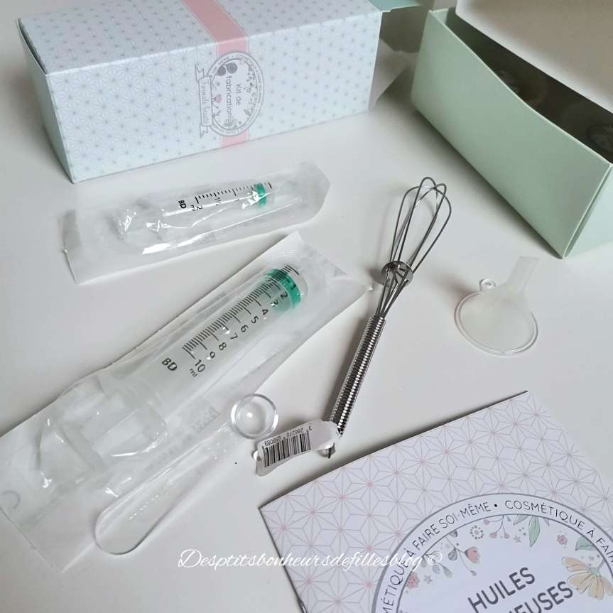 DIY cosmetiques maison faciles box formule beaute